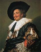 Frans Hals Laughing Cavalier, oil